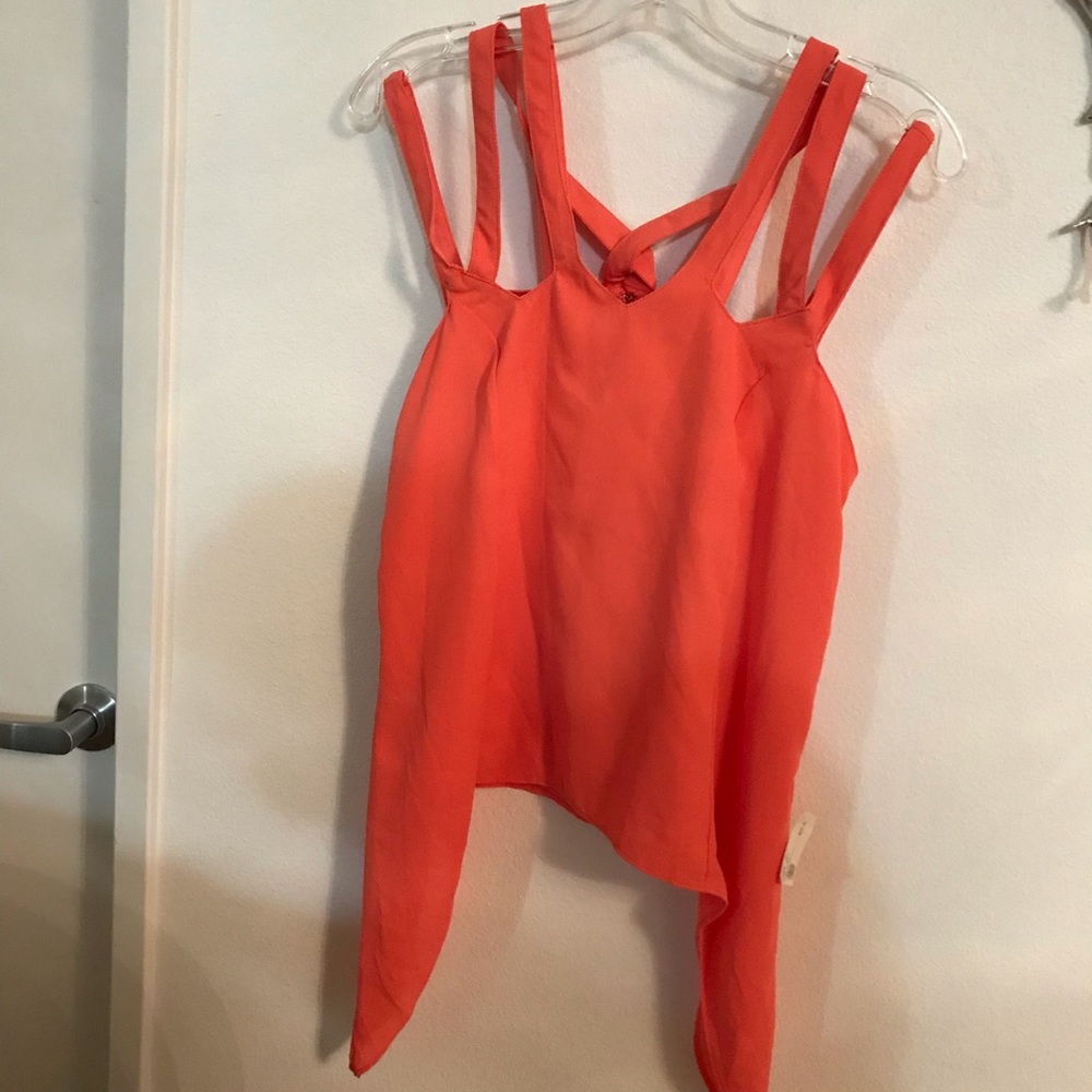 Fashion Nova “Double Zero” Brand Salmon Blouse